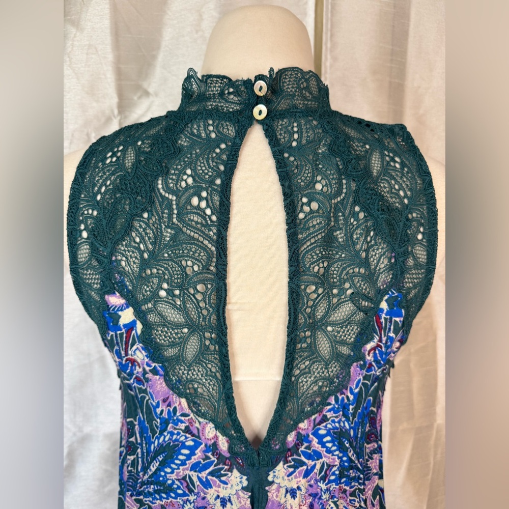 Free People nwot intimately Marsha printed slip dress - Picture 7 of 13